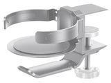 Two desktop clip-on cup holders and headphone hanger - adjustable, non-slip silicone, maximum load V888-ELOSUNG35655
