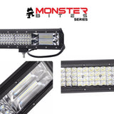 20 inch Philips LED Light Bar Quad Row Combo Beam 4x4 Work Driving Lamp 4wd V94-4X4-LB3M-L20HS