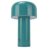 USB Mushroom Light Modern Simple Blue Mushroom USB Rechargeable Desk Lamp Small Night Light for Bar V1294-YM0716-3119220111111