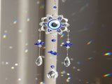 3pc Evil Eye Crystal Sun Capture Pendant Suitable for Home Window and Garden Hanging V1106-EMZS-001
