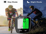 Bike Computer and Bicycle Odometer Wireless MPH KM/H Bikeometer with Automatic Wake-Up Cycling V1366-AZ2-W-24252