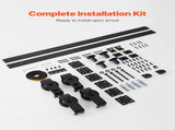 Bi-Folding Sliding Barn Door Hardware Track Kit, 64" Top Mount Track Kit, Slide Smoothly & Quietly, V952-ZDSMDGDGSM2D71CL9001V0
