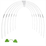 Replacement Fiberglass Long Arch Poles for Bike Tent, Tent Rods,Fiberglass Tent Pole V1369-AZ3-W-11845