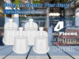 4 Pack Replacement Water ilter or Breville Espresso Machine Barista Touch Bes880, Barista Pro V1259-DP01-F-337