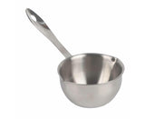 Butter Warmer Pot, Flat Induction Bottom Stainless Steel Mini Hot Milk Saucepan, 150ml V1263-JX-2985