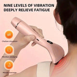 USB Electric Gua Sha Massager, Electric Massager, Heated Vibration Gua Sha Board, Suitable for Neck, V1106-GSAMQ001