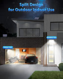 172 LED Solar Light Outdoor with Motion Sensor, IP65 Waterproof, 3 Modes for Garden and Driveway V1188-MS-325-0218