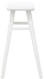 Aria Oval Solid Timber Counter Stool V199-BR068OVWH