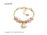 Charm Bracelets Mix & Match Offer - 10 Styles with Cartoon, Vintage Elements, Buy 2 for Better V1132-NSSL50-DOUBLE