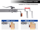 Drawer Installation Clamps, 2 Pack Adjustable Drawer Fixing Clamp Stainless Steel, Drawer V1192-AZ-W-0779