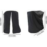 Treadmill Cover Foldable Cover with Zipper, Dustproof Protection for Exercise Equipment V1237-ZY-203-0356