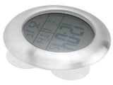 Shower Wall Clock Portable Waterproof Digital Clock with Temperature Calendar Display V1294-YM0721-3112210010511