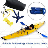 Kayak Anchor Kits 0.53lb Portable Folding Buoy Kit Canoe Raft Boat Sailboat Fishing Complete V1259-DP01-A-1380