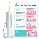 L8 Cordless Water Flosser Rechargeable Portable Oral Irrigator, IPX7 Waterproof, 4 Modes with DIY V1232-XYQ-L8-001
