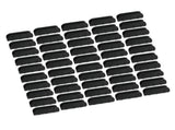 50PCS 10cm Greenhouse Film Clamp Heat Resistant Tube Clip Gardening Frame Pipe Clip for GardenBlack V1294-YM0715-3111210428411