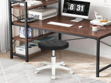 Levede Rolling Bar Stool BR1065-BK