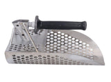 Beach Sand Scoop Metal Detecting Hunting Tool Detector Stainless Steel Hexahedron Holes Sand Scoop V1294-YM0703-3111230018011