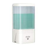Manual Soap Dispenser Wall Mount Single Compartment Liquid 1200ml Large Capacity with Big Button V1294-YM0901-3112250033911