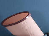 Trash Bin Plastic Exquisite Modern Garbage Container Can for Bathroom Kitchen Living Room Large Pink V1294-YM0710-3117230371814