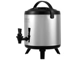 Stainless Steel Insulated Beverage Dispenser, 6 Liter, Thermal Hot and Cold Drink Server Dispenser V952-YLHLQQYX8L00TYE16V0