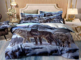 Lupo Alpine Wolf Pack Quilt / Doona / Duvet Cover set V745-AQ041192Q3