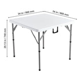Mahjong Table, Fold-in-Half 4 Player Card Table with Wear-Resistant Green Tabletop, Portable V952-SDMJZBSWZDSTQ0FNSV0