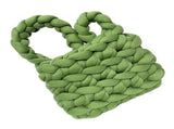 Wool Tote Purse Bag Cute Exquisite Hand Woven Fine Workmanship Wool Shoulder Bag for Daily Life V1294-YM0626-3117220284514