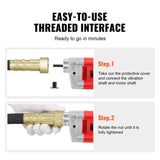 Handheld Electric Concrete Vibrator 800W 1.5M Shaft Air Bubble Remover V952-YXHNTZDQSCS12GEAJV3