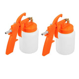 Air Sprayer for Painting Cars Multi-Color Plastic Adjustable Control Lightweight 2Pcs V1192-AZ-W-31342