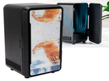 Mini Refrigerator USB Rapid Cooling Electric Fridge Cooler Warmer for Cosmetics DrinksBlack 18W V1294-YM0721-3118210049211