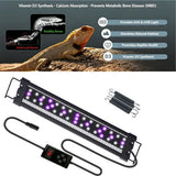 30cm Adjustable Reptile 5.0UVA UVB Lamps LED Light for Reptile Tanks Pet Lighting System V201-FBA0530BL8AU