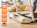 Everfit 3 in 1 Walking Pad Treadmill 12% Incline Under Desk Foldable Treadmills for Home Gym With TMILL-380H-2INC-BG