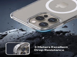 Aukey Urban Guard Magnetic Hard-Shell iPhone 15 Pro Max Phone case - Transparent V1089-LLTSN1048556