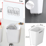 4-piece box set for kitchen cabinet doors, self-adhesive box for wall mounting, V1259-DP01-BO-298