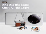 Mini camera retro version, wearable mini camera - 1080P high-definition video, 0.96-inch IPS screen, V1105-YAZXJ-01