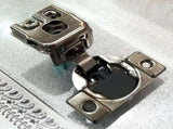 10 piece set of kitchen cabinet soft close hinges, 3/4 inch overlay, stainless steel hidden hinges V1366-AZ2-W-14369