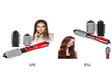 3-in-1 Rotating Hot Air Styler Hair Dryer with Brush V1263-JX-5616