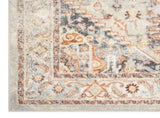 Ornate Persian Vintage Rug - Grey - 200x200 V262-LGH2002007405GRE