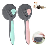Cat Dog Grooming Brush,Pet Grooming Tool,Removes Loose Hair & Tangles,Skin Friendly & Promote V1369-AZ3-W-05176