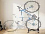Weisshorn 4-in-1 Bike Parking Stand Vertical Floor Storage Rack for 24"-27.5" Bicycles, Adjustable BIKE-STD-BK
