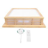 Retro Wooden Ceiling Light LED Ceiling Light Light Fixture Ceiling Mount for Living Room Bedroom V1294-YM0901-3119240150211