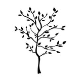 Decor Long Tree Wall Sticker,Large Branch Decal with Leaf Flower Birds,Home Wall Art for Living Room V1366-AZ2-W-23958