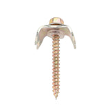 100Pcs Fence Nails 4.9cm Compact Easy Installation Steel Wire Fencing Nails Screws for Field Garden V1294-YM0901-3111240331111