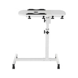 Artiss Laptop Desk Table Fan Cooling White 60CM LA-DESK-GEN-L2-WH