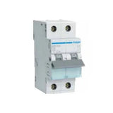 Hager Miniature Circuit Breaker C Curve 20Amp 6 kA 2Pole 2Module 36mm DIN Rail Mount MSN220 V1202-V1-HAGMSN220