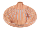 Essential Oil Diffuser Humidifier with Colorful Lights Wood Grain Quiet Remote Control Auto Shut Off V1294-YM0901-3113240306311