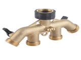 4 Way Water Hose Splitter Faucet Connector Adapter for Agricultural Irrigation American Thread V1294-YM0901-3111210110411