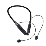 Wireless Hang Neck Type Earphone with 32G Memory LED Display Stereo Hanging Neck Headset V1294-YM0715-3117210216111