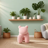 Lamb Stool Chair Pink V498-STOOLPINK