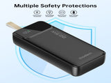 CHOETECH B730 30000mAh Power Bank PD22.5W with Digital Display V28-ELECHOB730